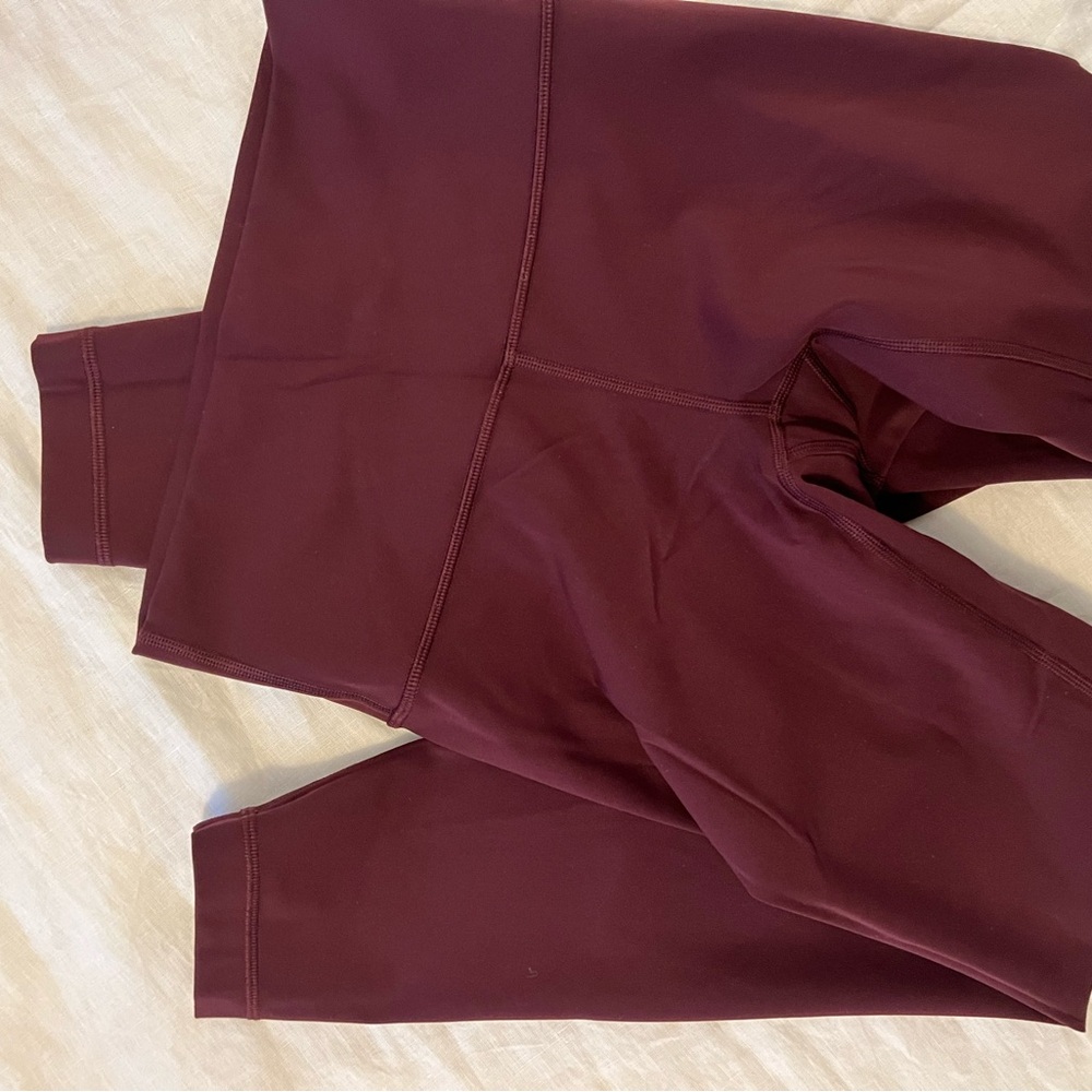 lululemon athletica Deep Wine Leggings - Picture 2 of 3